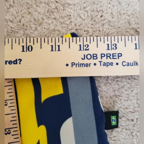 ❤ LIQUIDO YOGA CROP LEGGINGS YELLOW / NAVY / GRAY CHAIN PATTERN WOMEN'S SIZE MED - Picture 7 of 10